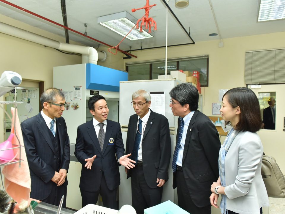 The Visit of President of Osaka University – International Relations