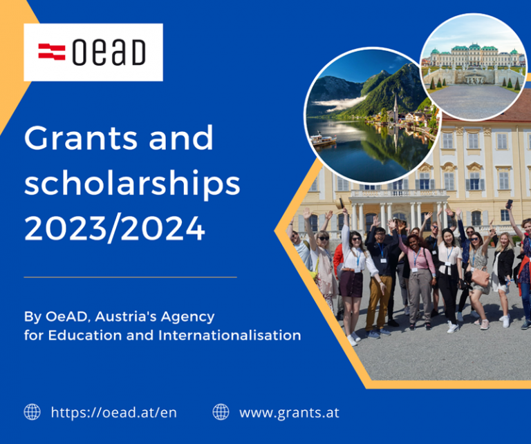 Grants and scholarships 20232024 by By OeAD International Relations