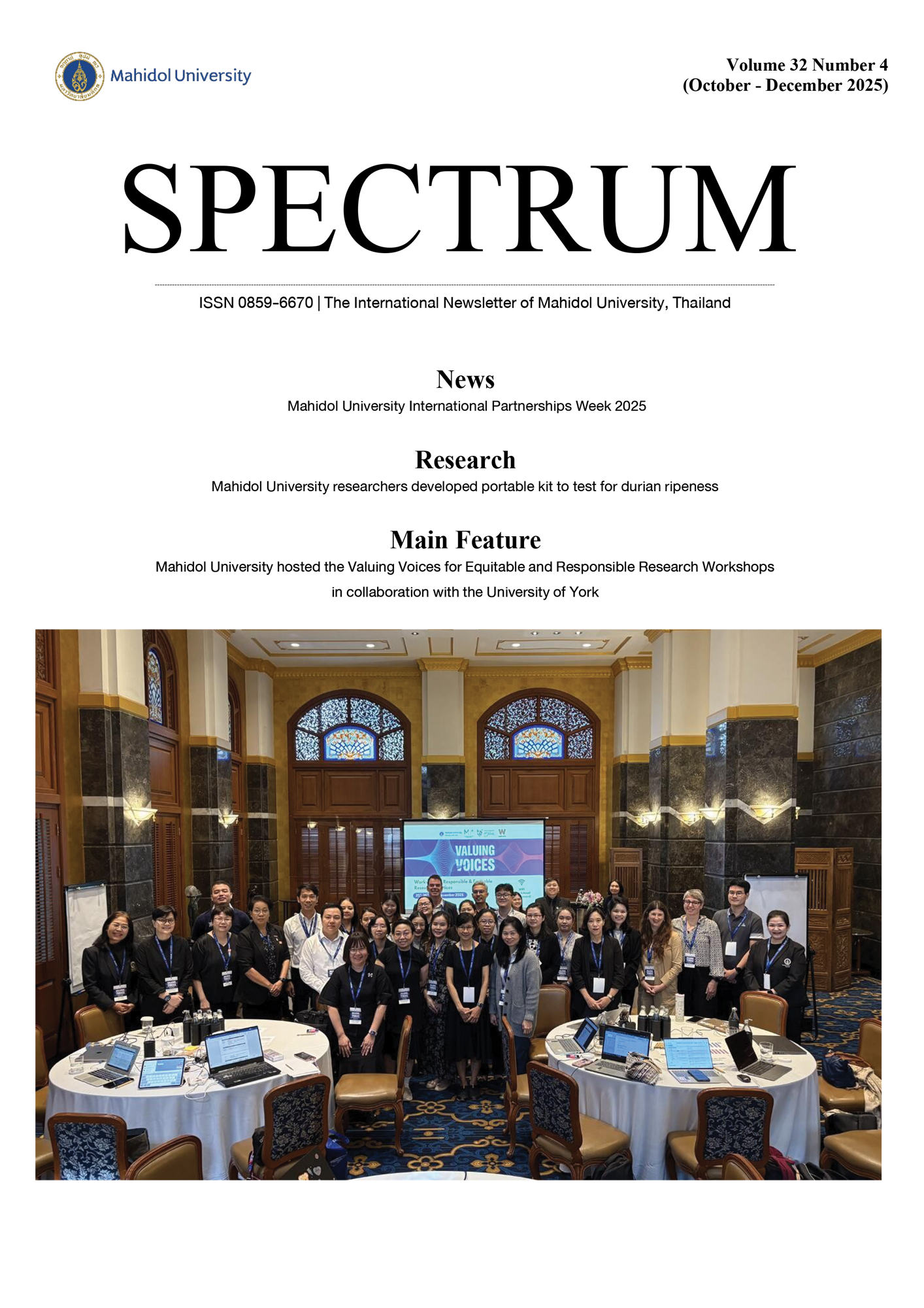 Front-Page-SPECTRUM-Volume-32no4