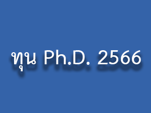 ทุน Ph.D 2565